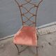 Wrought iron chair