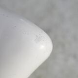 Fauteuil space age en fibre de verre laquée blanche, circa 1970
