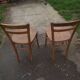 Pair of Luterma bistro chairs