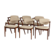 Model 42 teak dining chairs by Kai Kristiansen for Schou Andersen