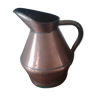 Large antique copper jug