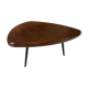 Organic tripod coffee table – European modernism, 1950s–60s