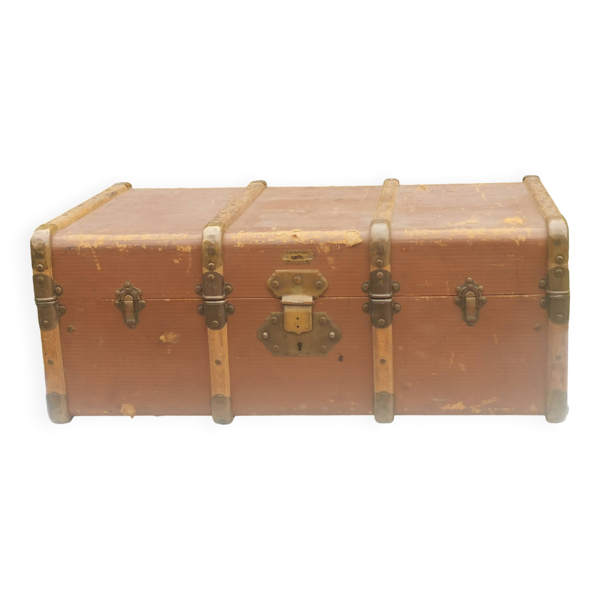 Vintage trunk "la panthere" in lyon