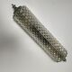 Vintage molded glass wall lamp
