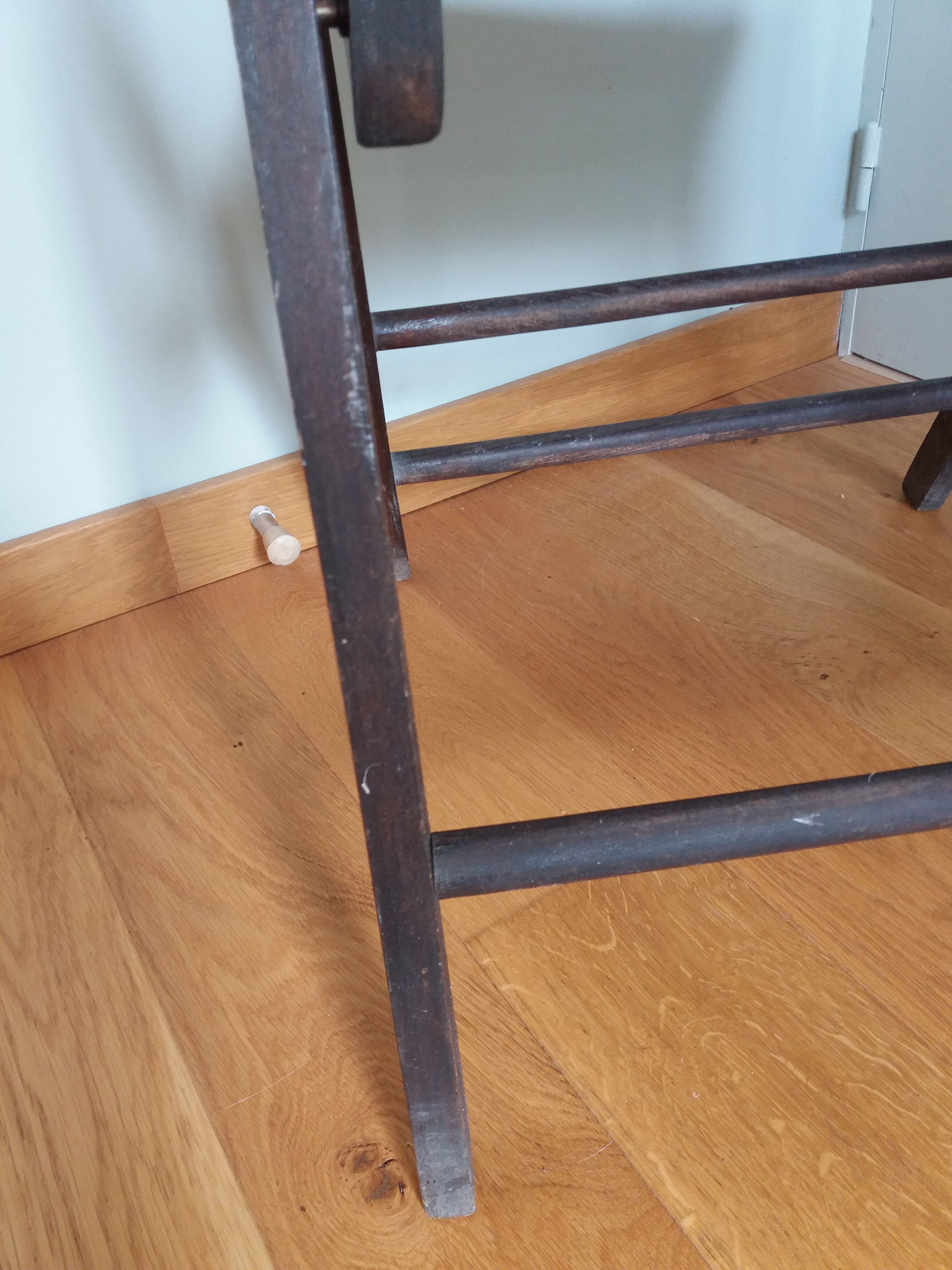 Chaise pliante en bois