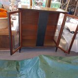 Patina wooden showcase