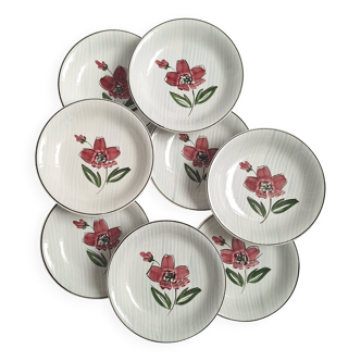 Soup plates / Salad plates Sarreguemines Emilie