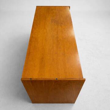 Chest of drawers mid-century veneer Jiří Jiroutek U-452 1960s Czechoslovakia