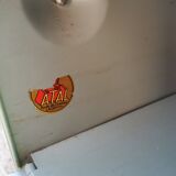 Metal clamshell cabinet