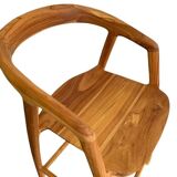 Solid teak stool / bar stool 'xavie' (multiple pieces!)