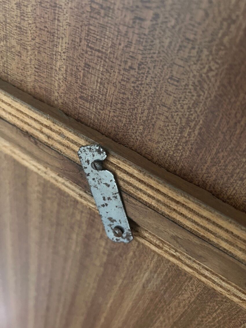 Modular vintage showcase library modernist style / Minvielle - 50s/60s