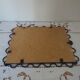 Wrought iron tower mirror