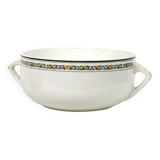 Ironware salad bowl, Valence model by Digoin