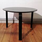 Table basse vintage en cuir
