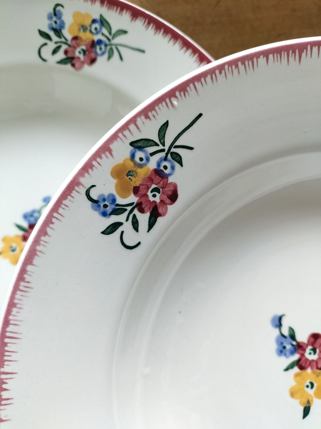 Sarreguemines Diguoin plates