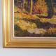 Painting „The Autumn Forest”, Scandinavian design, 1960s