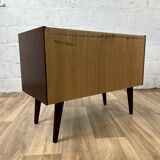 Vintage Scandinavian low chest of drawers in rosewood by Westergaards Mobelfabrik, 1960s