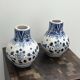 Pair of antique DELF vases