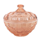 Candy or sugar maker in pink glass