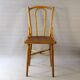 Chaise bistrot Thonet N°115 vers 1900 assise bois thermoformée