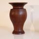 Vase scandinave en teck 1960