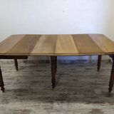 Old Flap farmhouse table with extensions