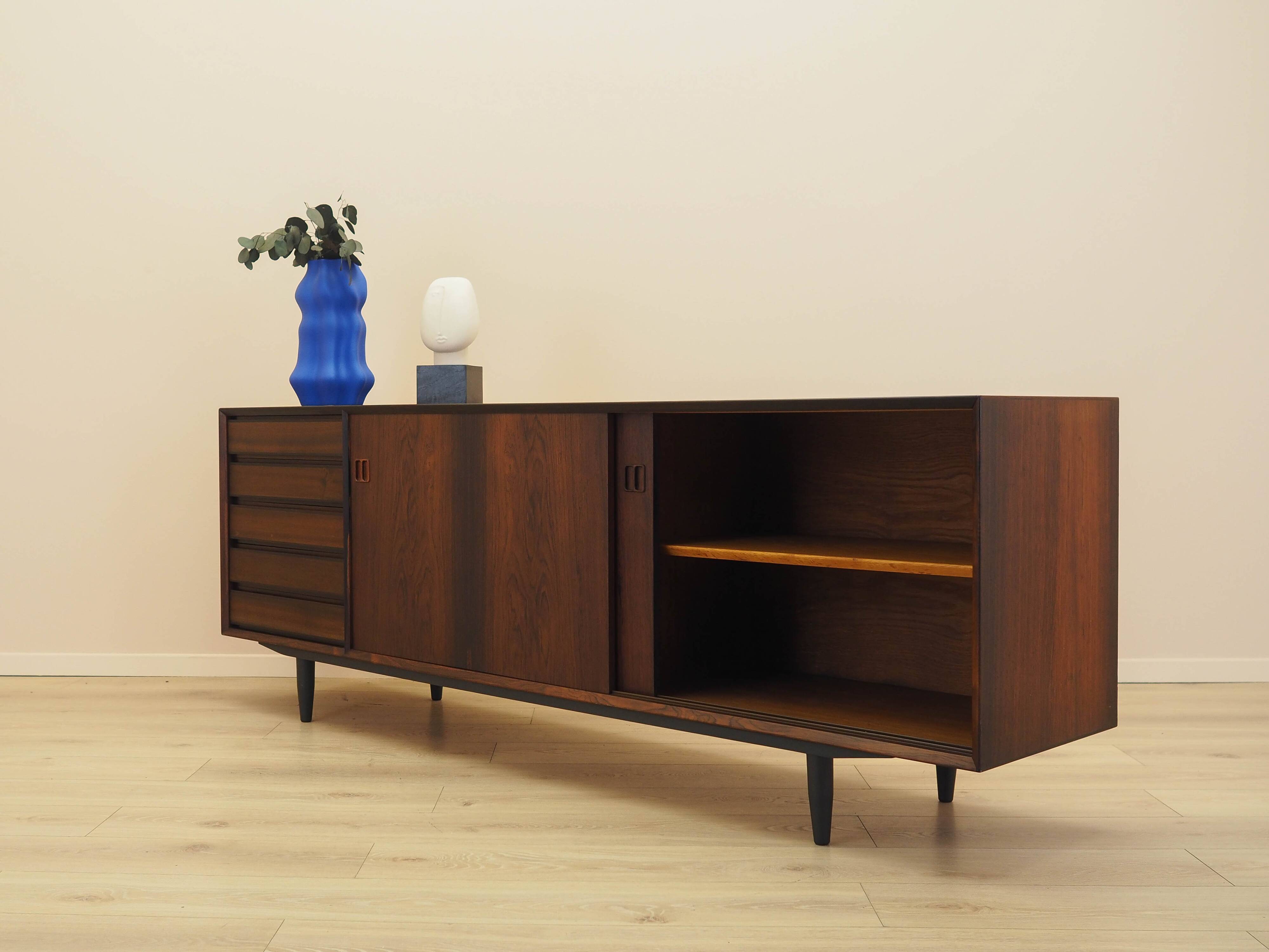 Rosewood sideboard, Danish design, 1970s, made in Denmark