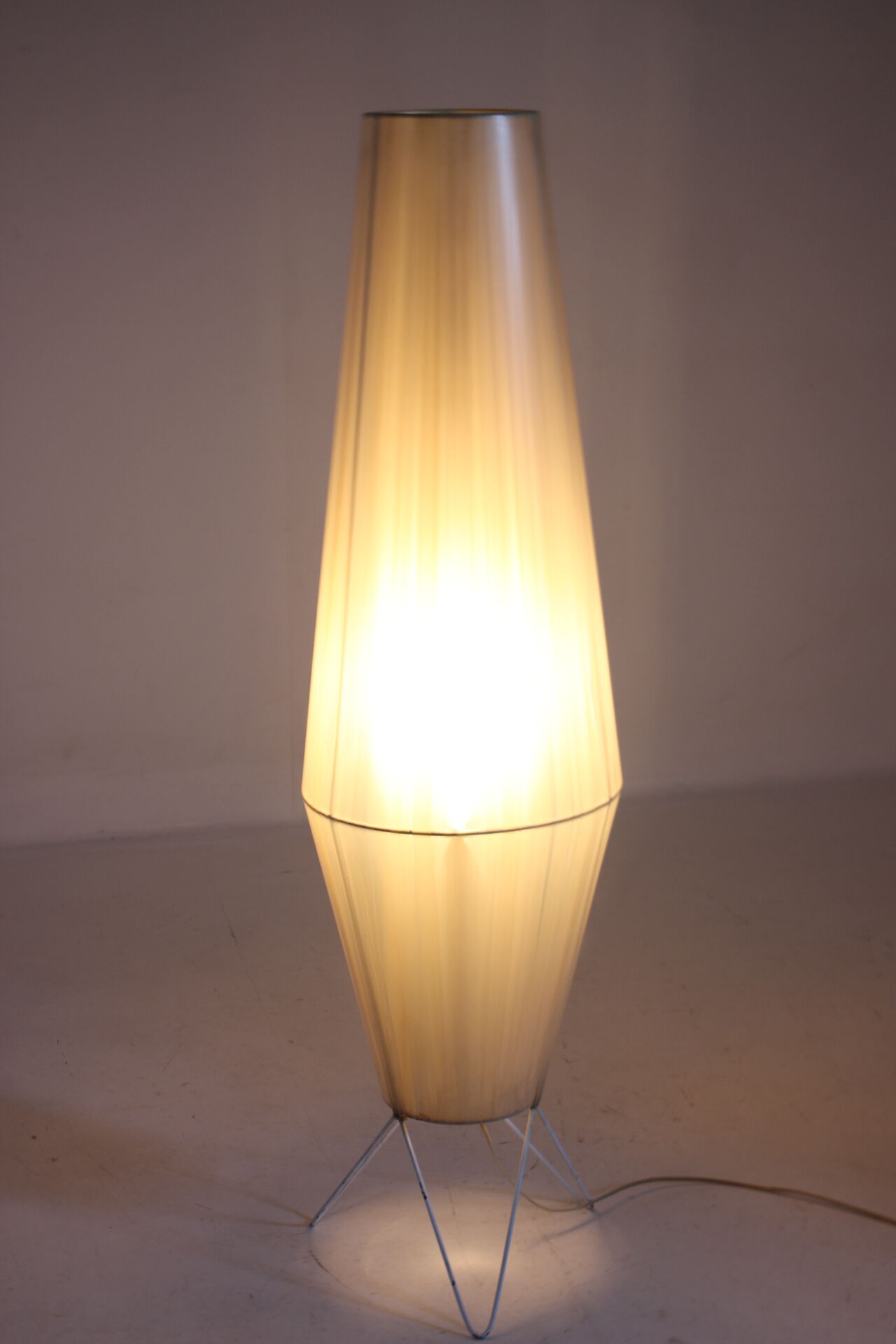 1970s Floor "Rocket" Lamp , Czechoslovakia