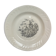 Large dish creux in faïence ancient motifs mill seaboard vintage sails