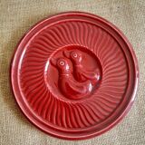 Underside in slurry burgundy vintage ducks