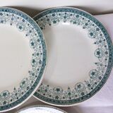 Set of 6 dessert plates from the Moulin des Loups and Hamage model Marceau 211228