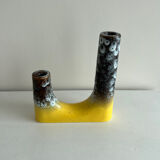 Double asymmetrical candle holder