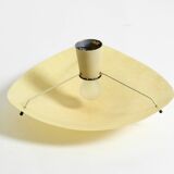 Beautiful, rare mid-century modern fiberglass ceiling lamp