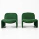 Set de 2 Fauteuils Alky par Giancarlo Piretti pour Anonima Castelli,1970s