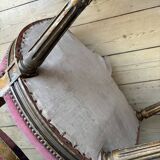 Pair of Louis XVI medallion armchairs