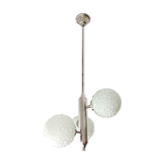 1970 bubble glass pendant light