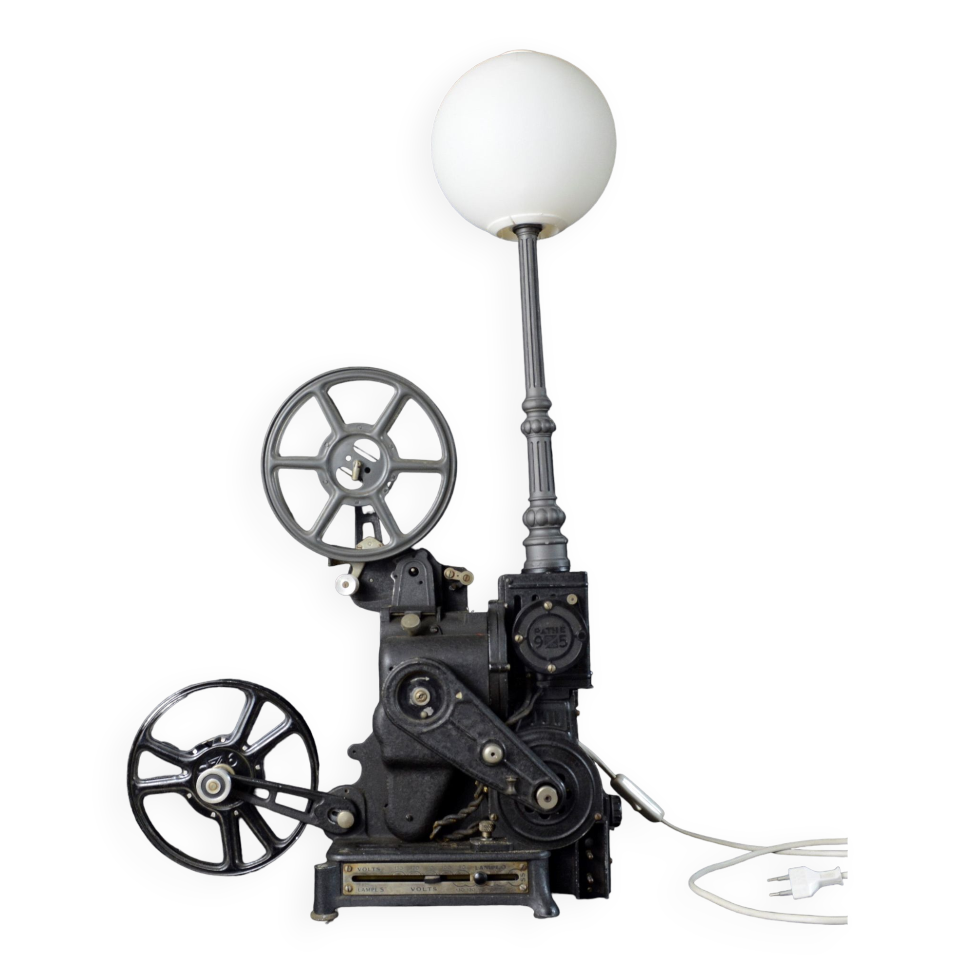 Cinema projector lamp Pathé Lux 1931, atypical industrial.