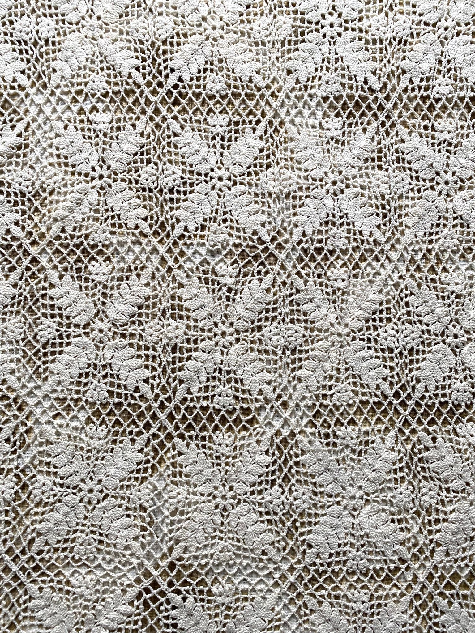 Plaid , jeté de lit crochet 90X140 cm