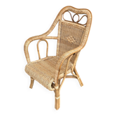 Rattan armchair