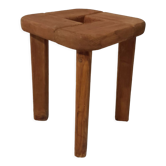 Vintage Pine Stool by Finnsauna Lagerholm 60s