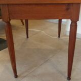 Executive office, black leather top