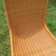 chaise en rotin style Verner Panton