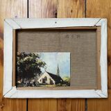 Chapelle de Pont-Aven, huile sur toile