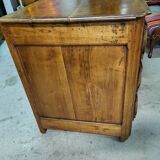 Commode 3 tiroirs en merisier du xvii ème siecle