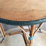 Rattan table