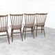 Lot de 4 chaises Baumann modèle Floride 1970 superbe état