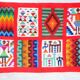 Vintage Berber Kilim, traditional wall tapestry from the popular art of Gafsa
