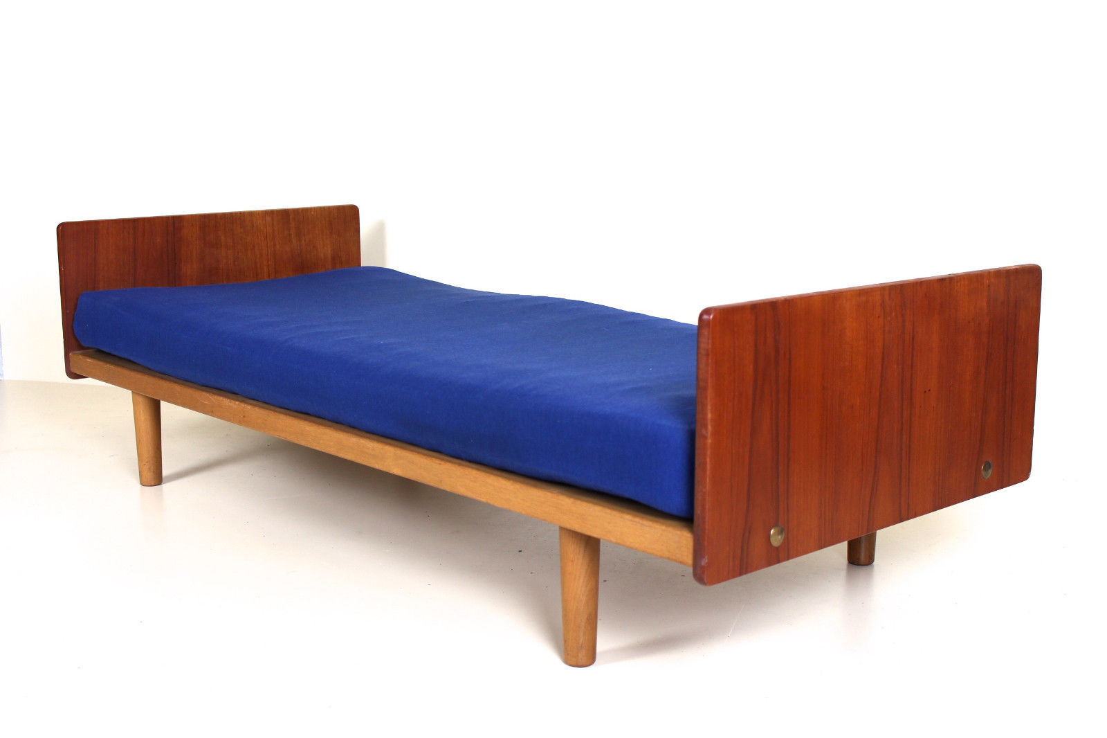 Sofa bed in day style vintage teak Danish 1960-70s