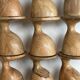 Solid wood side table (monoxyl) organic shape natural color