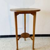 1920 pedestal table in solid oak